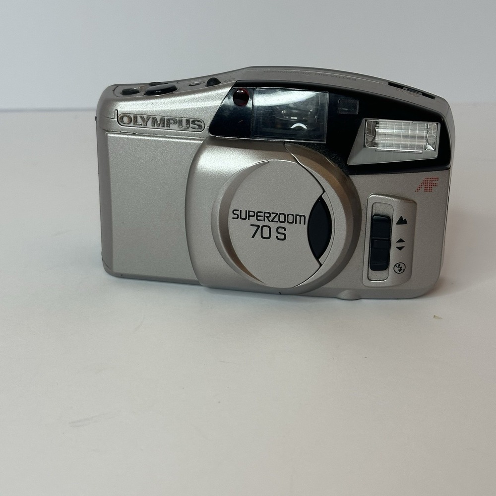 Olympus Superzoom 70 S 35mm Point & Shoot AF Film Camera PARTS ONLY